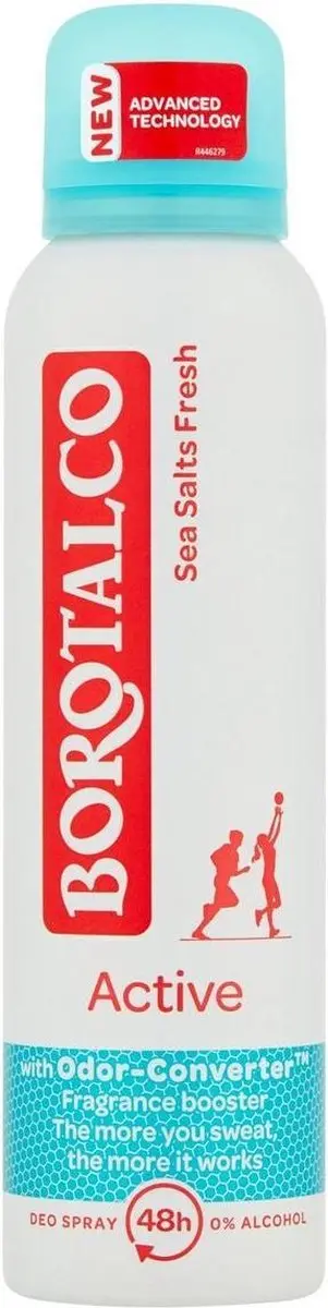 Borotalco Deodorant Spray Active Sea Salts Fresh 150ml