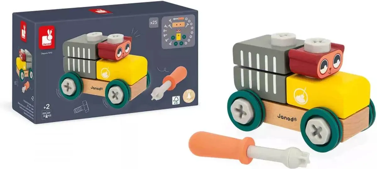 Janod Brico'Kids Beer Bouwpakket