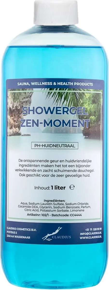 Splashbox Cosmetics Claudius Douchegel 1L