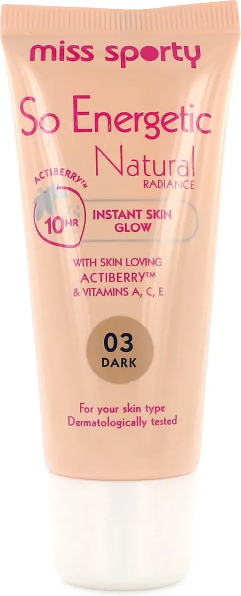 Miss Sporty So Energetic Natural Radiance Foundation