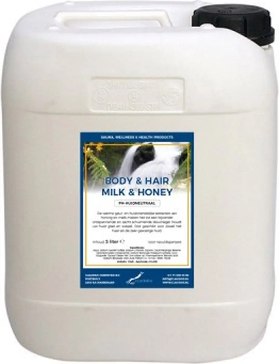 Splashbox Cosmetics Milk & Honey Body & Hair Milk 10L