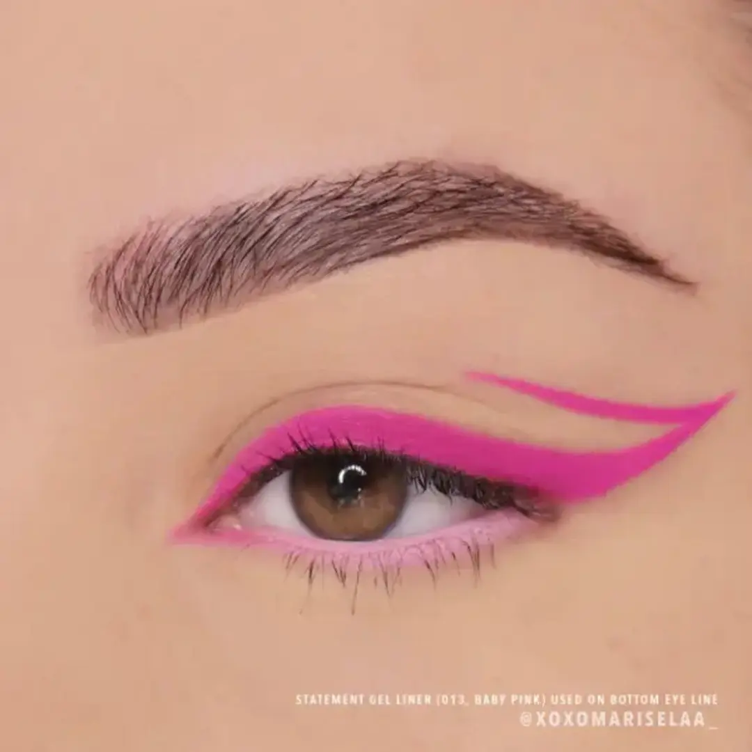 Moira Statement Waterproof Gel Liner 013 Baby Pink