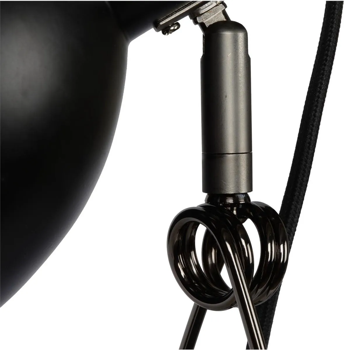 Lucide MOYS Klemlamp E27 - 40W - Zwart