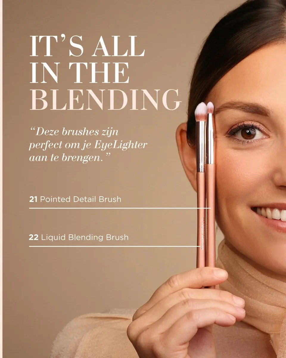 Cent Pur Cent Liquid Blending Brush 22 - Rosé