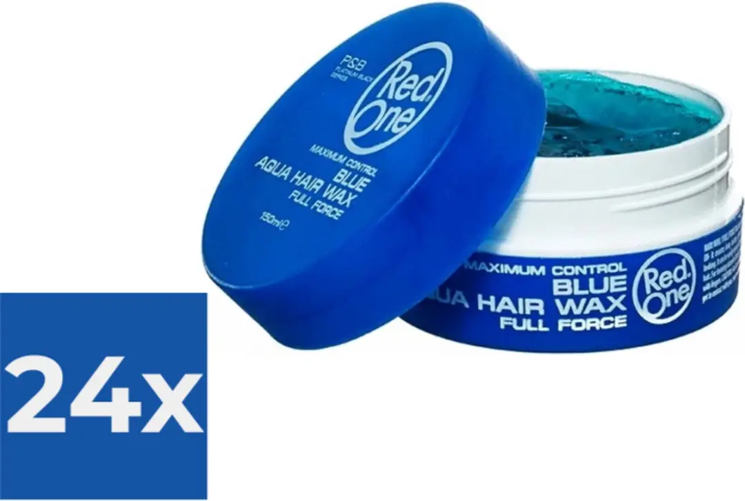Red One Aqua Hair Wax Blauw