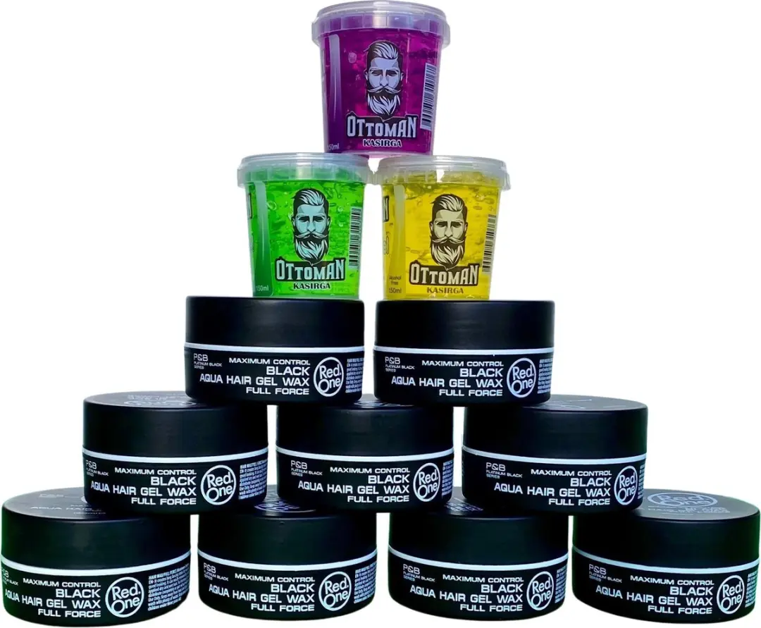 Red One Aqua Hair Wax & Gel Voordeelbundel 12 Stuks