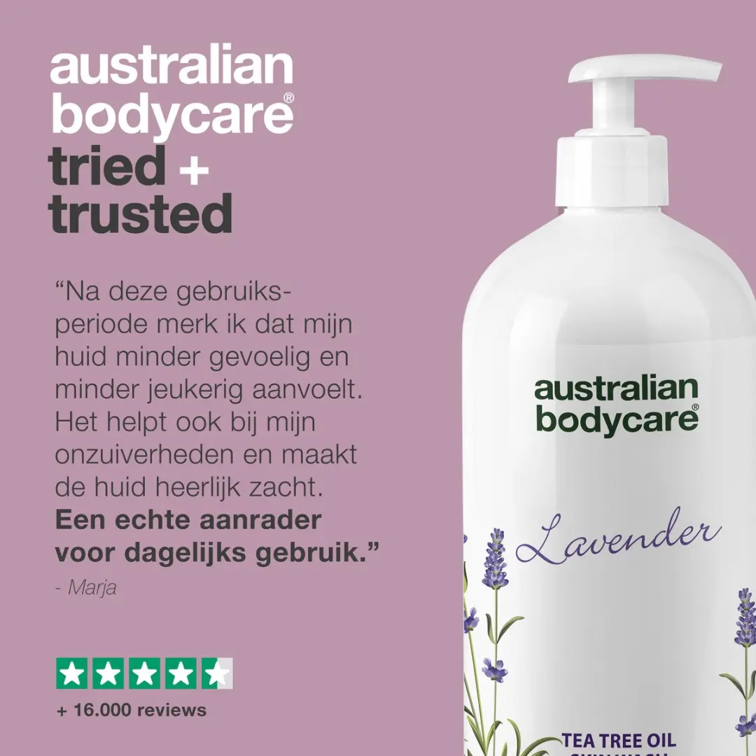 Australian Bodycare Lavender Skin Wash Douchegel 1000ml