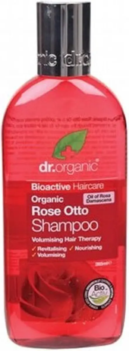 Dr. Organic Rozen Shampoo 265ml - Gekleurd haar