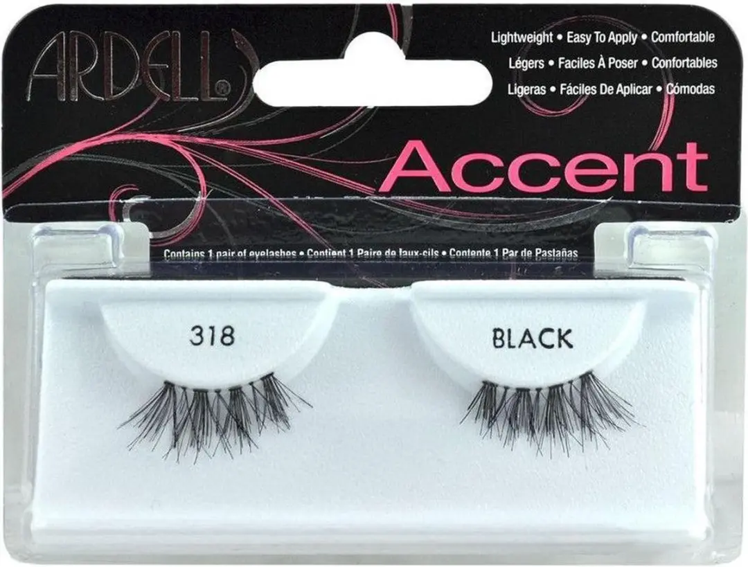 Ardell Accent 318 Kunstwimpers - Zwart