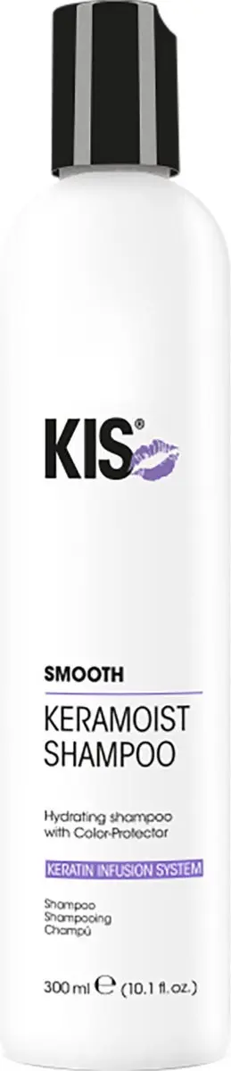 KIS KeraMoist Shampoo 300ml - Gekleurd haar