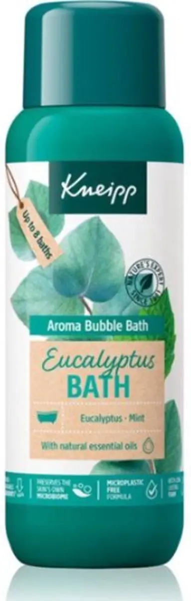 Kneipp Badschuim Eucalyptus 6x400ml