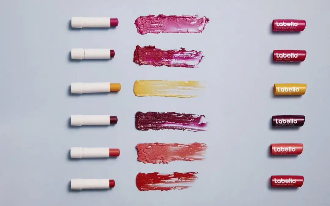 Labello Watermelon Shine Lippenbalsem - 6x4.8g Roze