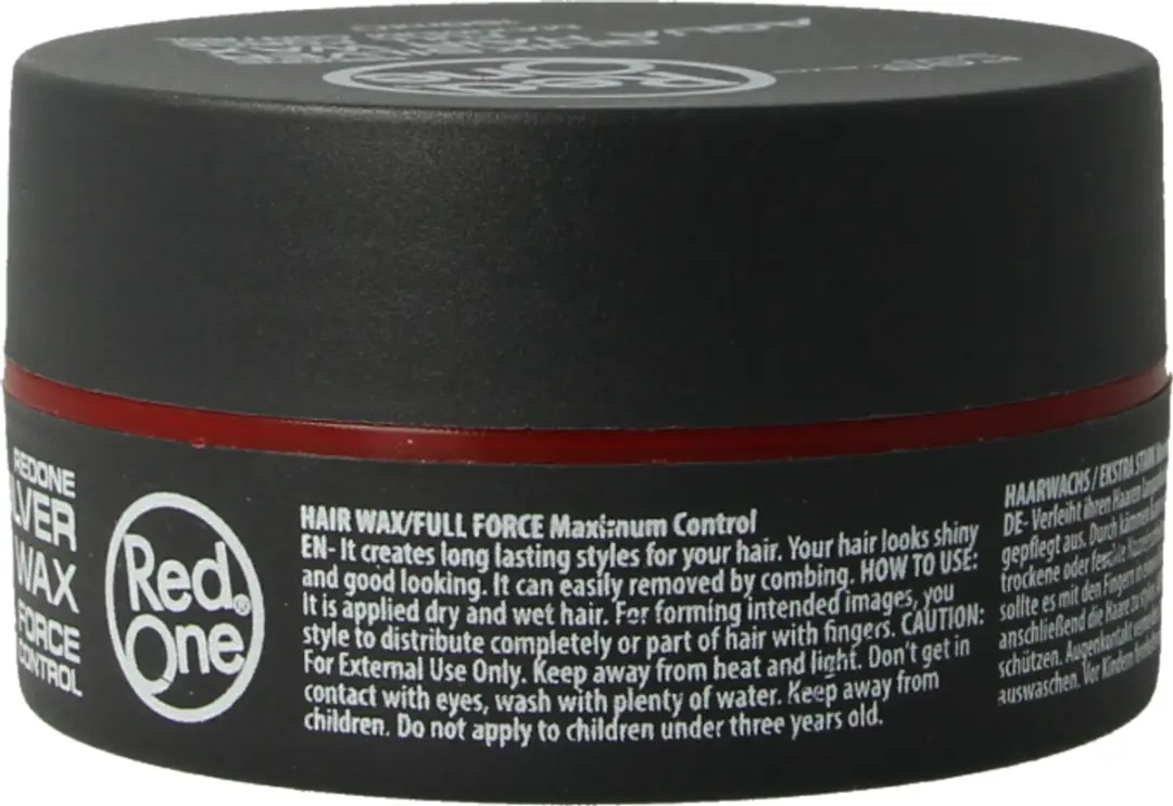Red One Quicksilver Aqua Hair Wax 150ml - afbeelding 6 van 6