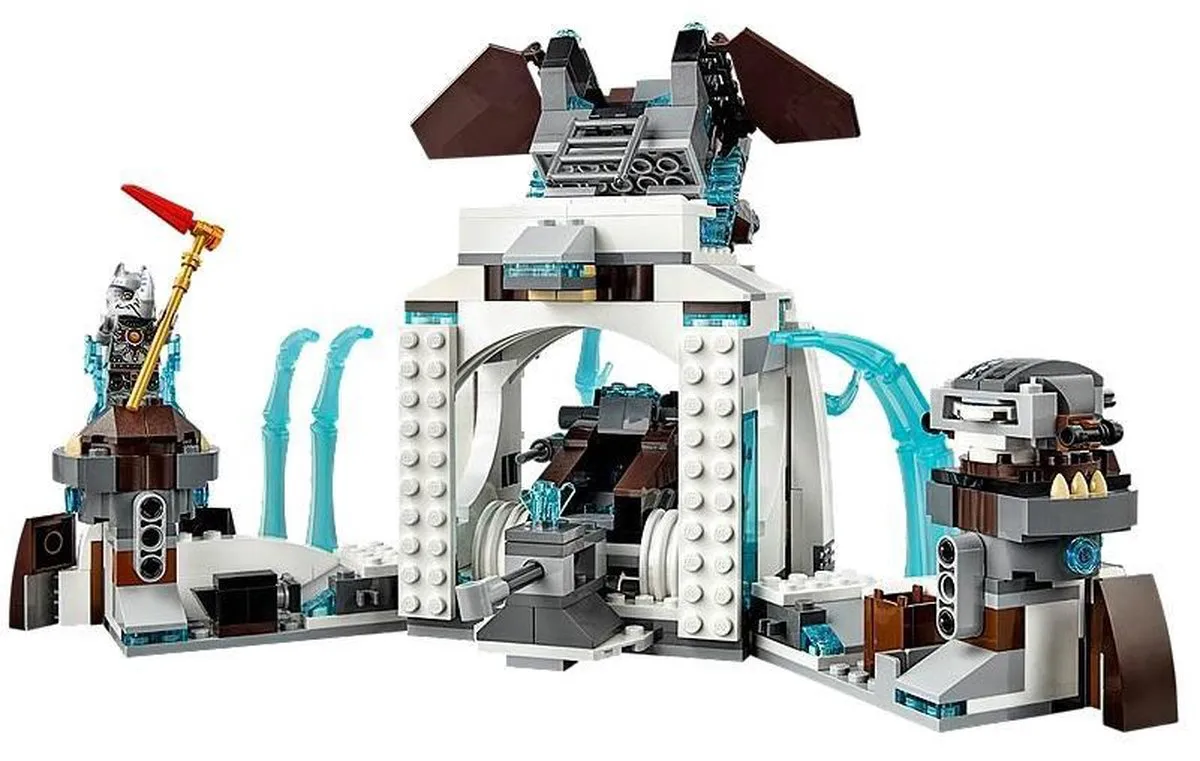 LEGO Chima 70226 Bevroren Mammoetvesting - 5 Minifiguren