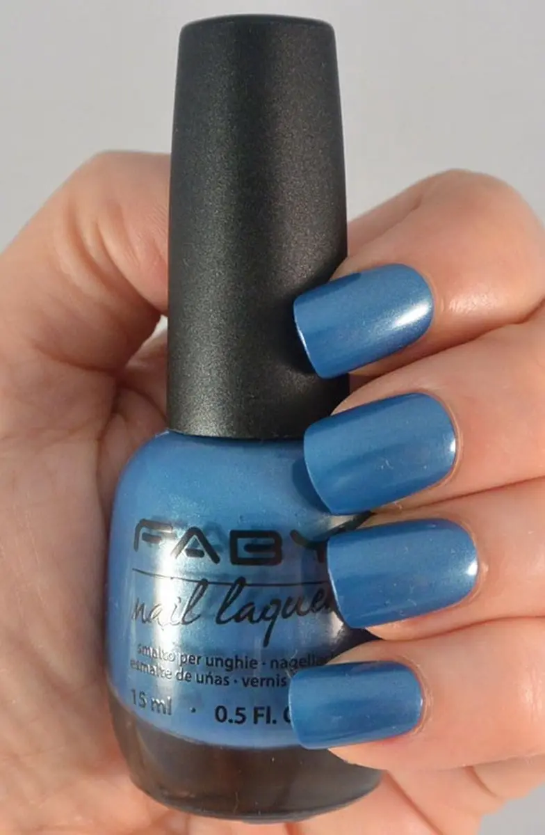 FABY Vegan Nagellak Blauw - 15ml