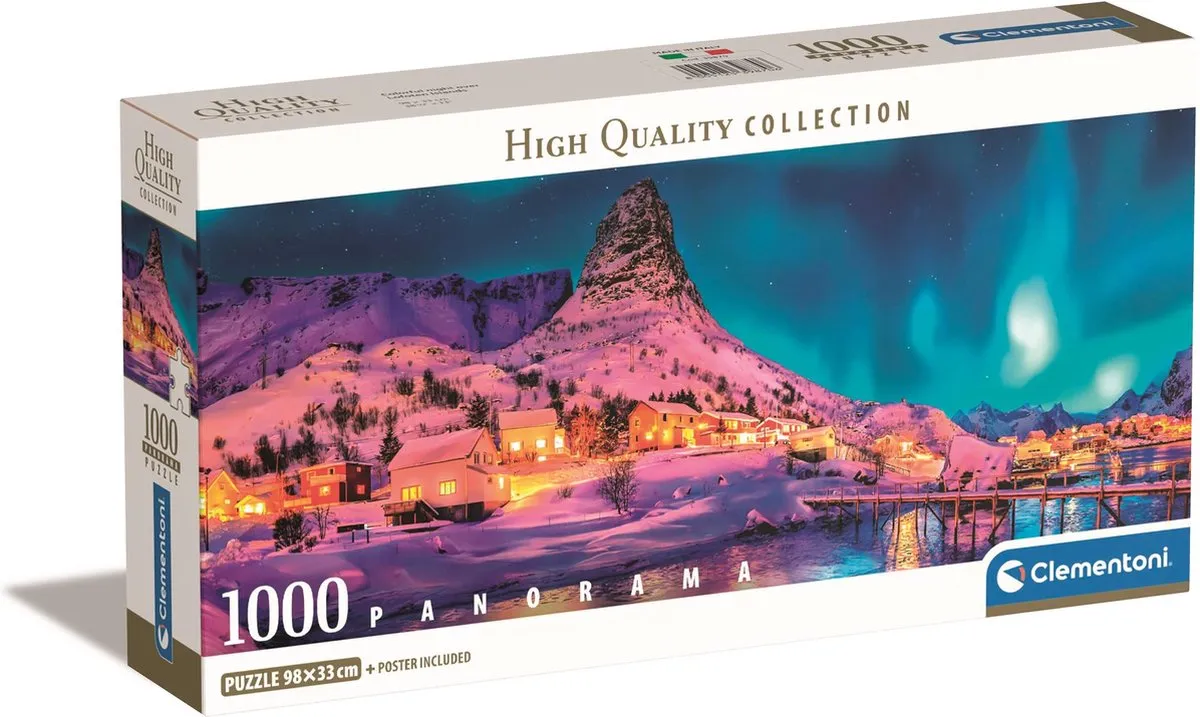 Clementoni Panorama Nachtlandschap Puzzel 1500 Stuks