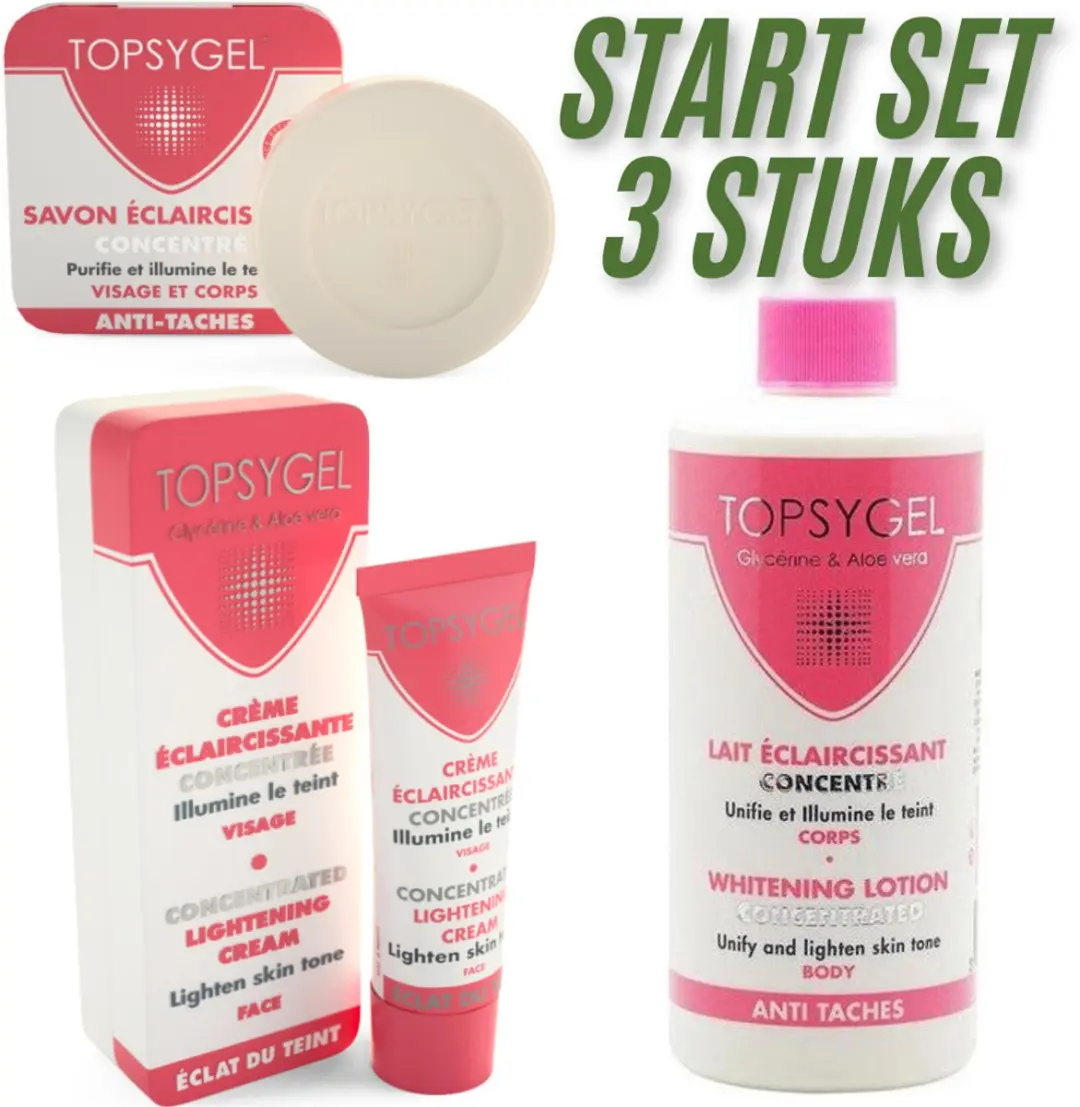 HT26 Paris TopsyGel Verhelderende Verzorgingsset 775ml