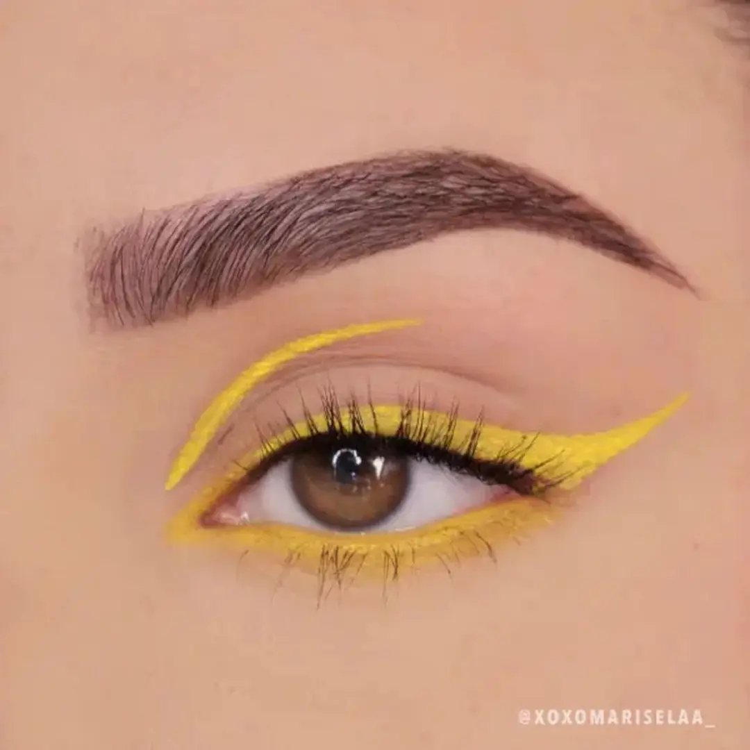 Moira Statement Waterproof Gel Liner 010 Yellow