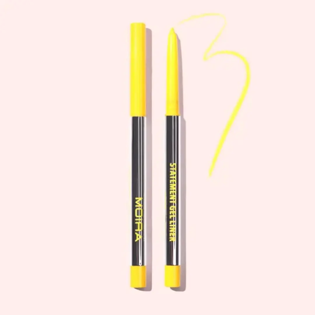 Moira Statement Waterproof Gel Liner 010 Yellow - 0.25g - afbeelding 6 van 6