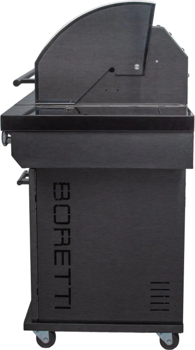 Boretti Imperatore Nero Gasbarbecue 4 Branders
