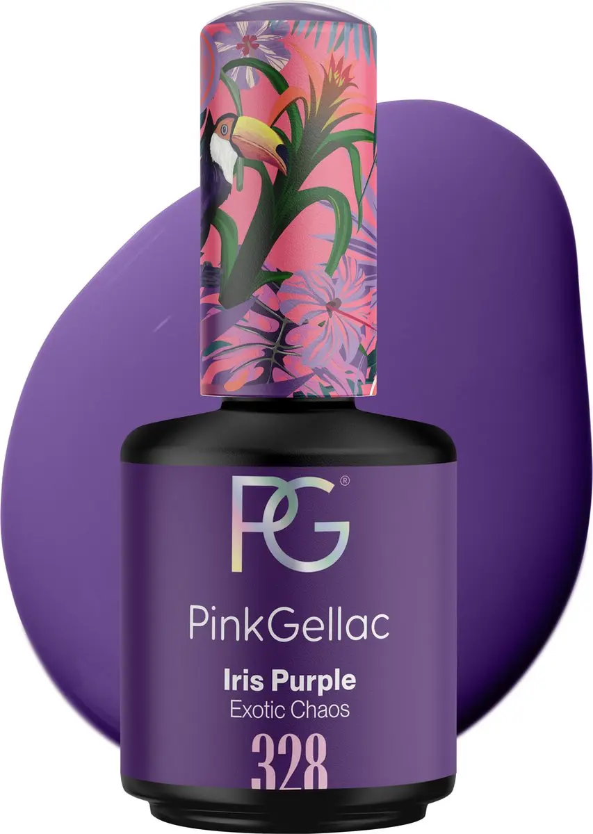 Pink Gellac Iris Purple 328 Gellak 15ml