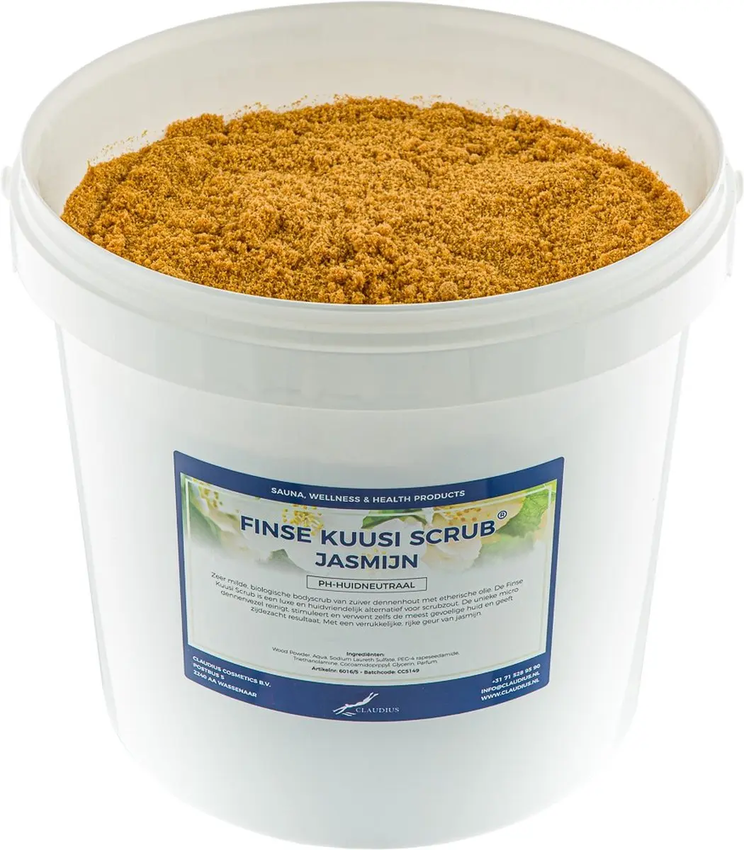 Splashbox Cosmetics Kuusi Scrub Jasmijn 10L