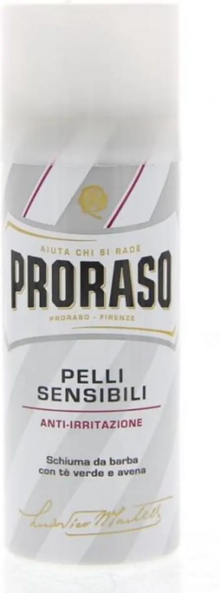 Proraso Green Pelli Sensibili Scheerschuim 50ml
