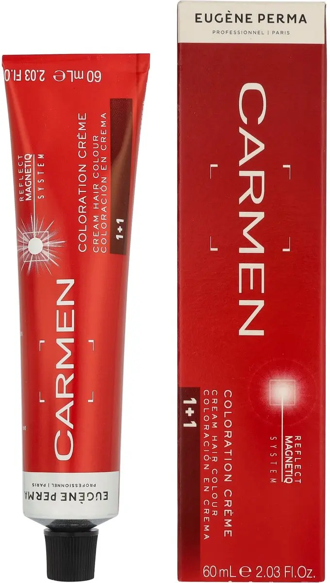 Eugene Perma Carmen Permanent Haarkleurcrème 60ml - 07.13 Blonde Ash Gold