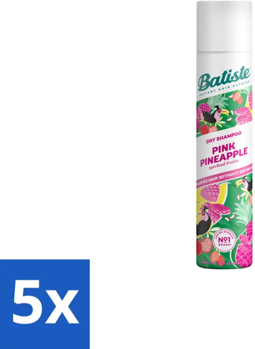 Batiste Pink Pineapple Droogshampoo 200ml