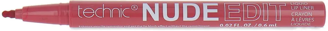 Technic Nude Edit Liquid Lipliner Nudie