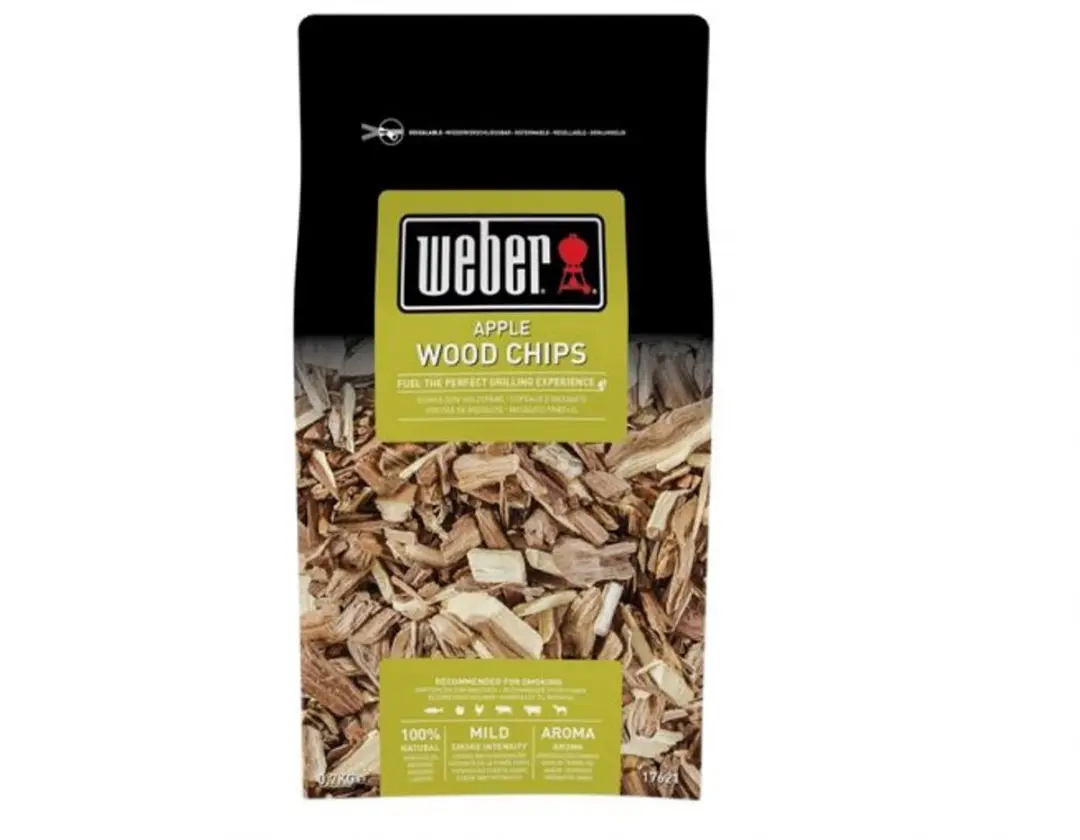 Weber Houtsnippers 0,7 kg - Apple - afbeelding 6 van 6
