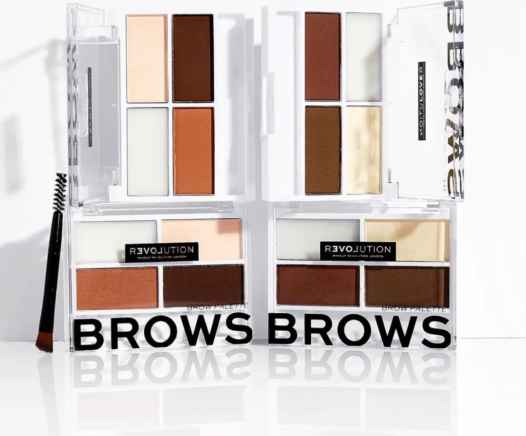 Makeup Revolution Brow Palette Medium Bruin - 3ml