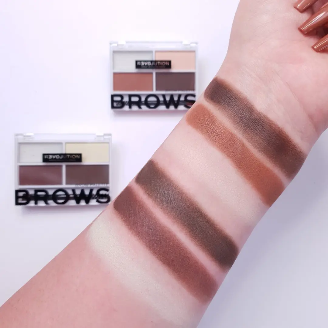 Makeup Revolution Brow Palette Medium Bruin - 3ml
