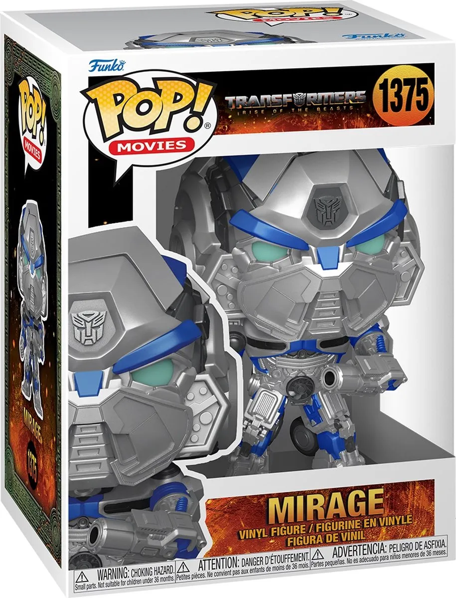 Funko Transformers Rise of the Beasts POP! Mirage 63956 - Multicolor