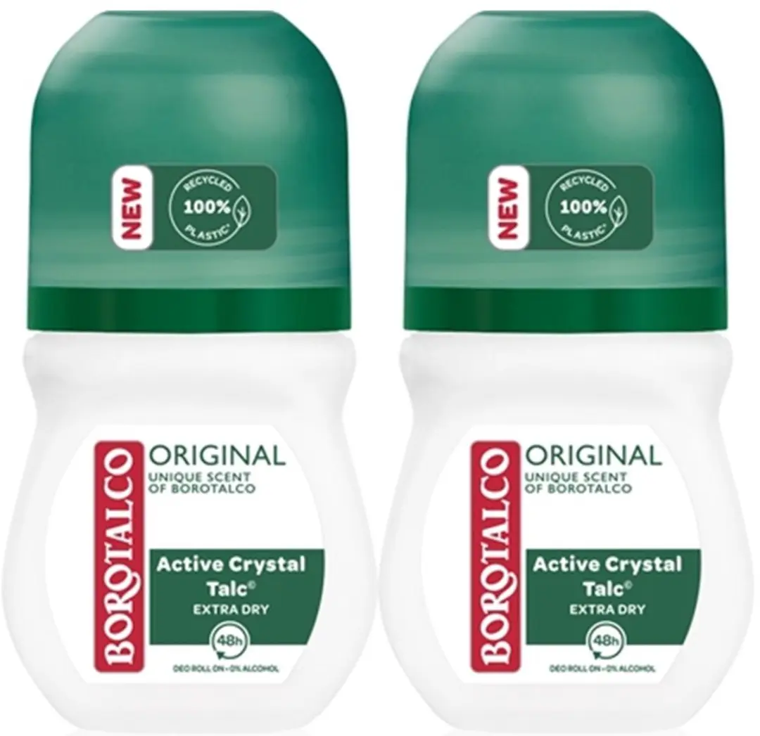 Borotalco Deodorant Roller 2x50ml