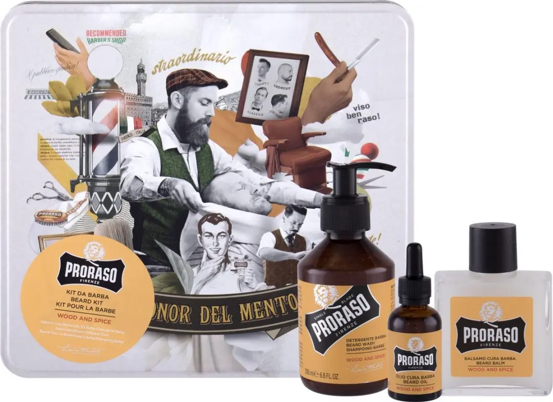 Proraso Baard Kit Wood & Spice