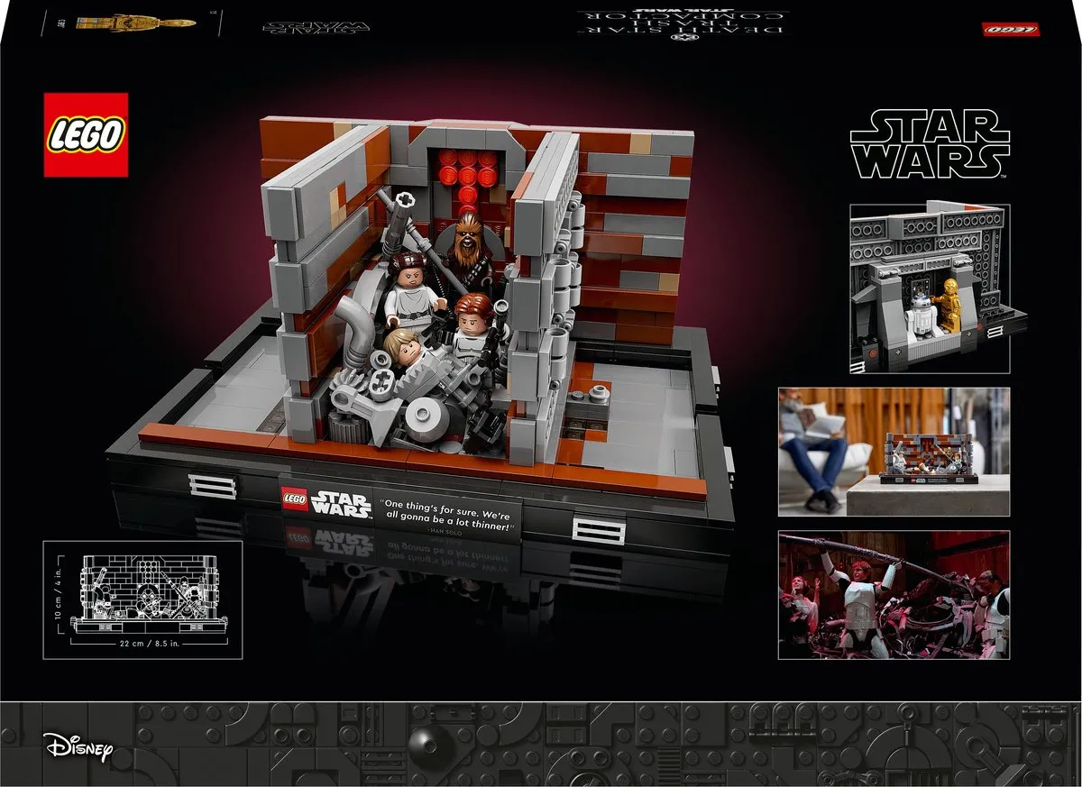 LEGO Death Star Afvalpers Diorama 75339 - 802 Stukken - afbeelding 6 van 6
