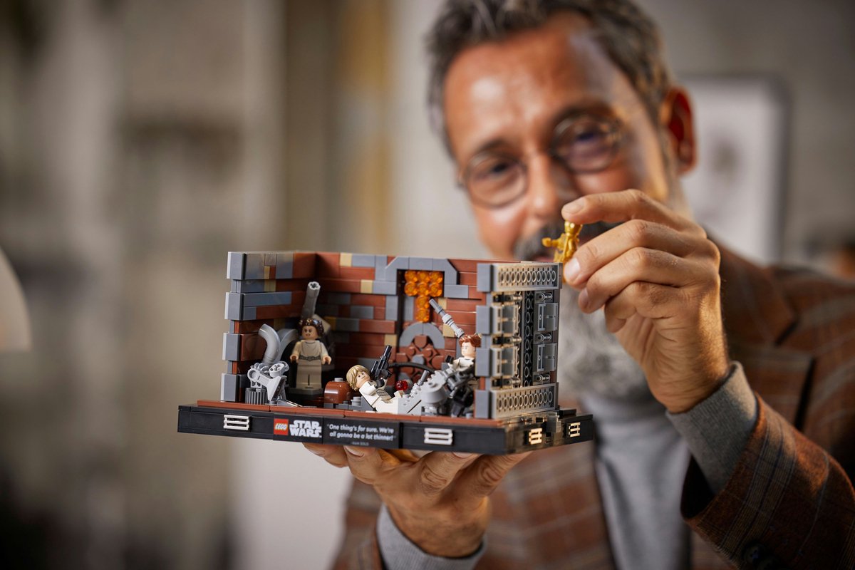 LEGO Death Star Afvalpers diorama - 75339