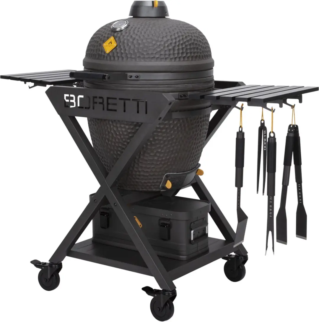 Boretti BBQ Toolbox Aluminium - Antraciet