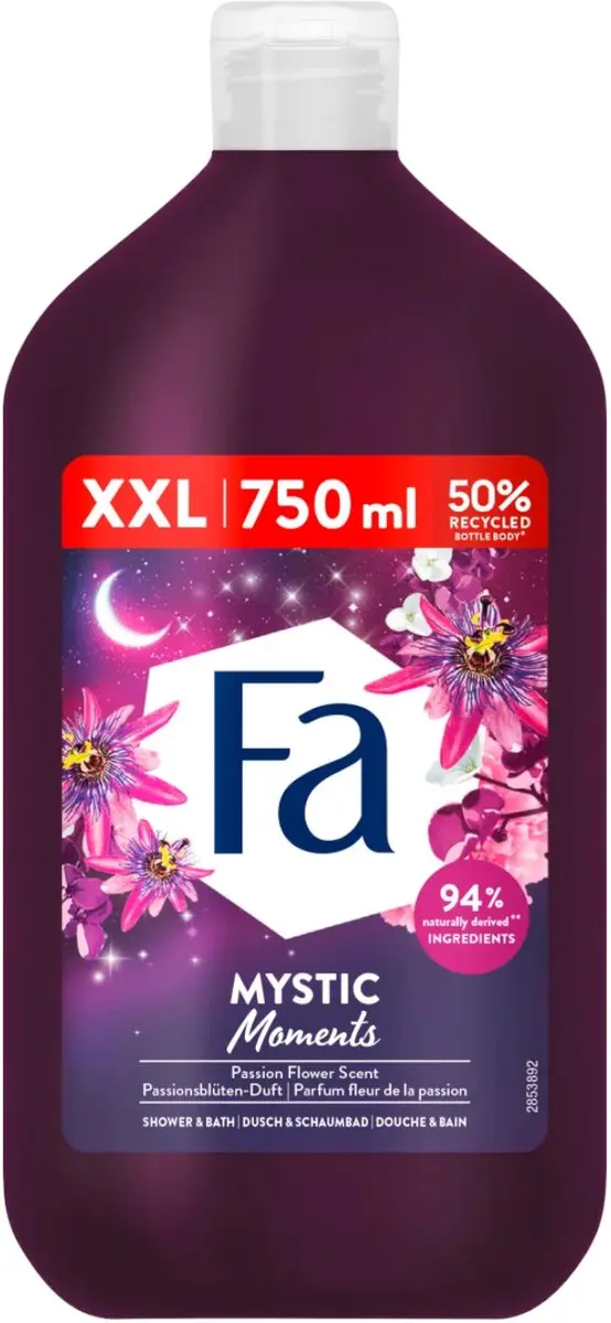 Fa Mystic Moments Bad- & Douchegel Passiebloem 750ml