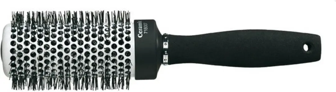 Comair Fohnburste Keramikhuls 43mm - Zwart/Wit
