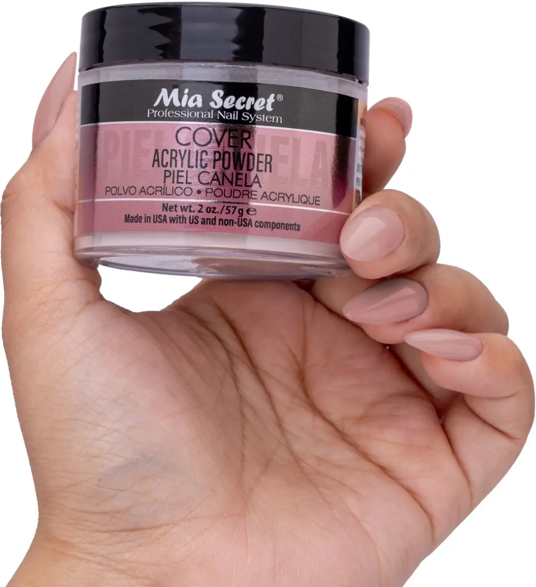 Mia Secret Acryl Poeder Piel Canela 30ml - Roze