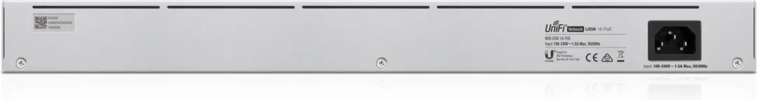Ubiquiti UniFi USW-16-POE Netwerkswitch - 16 Poorten 42W PoE - Grijs