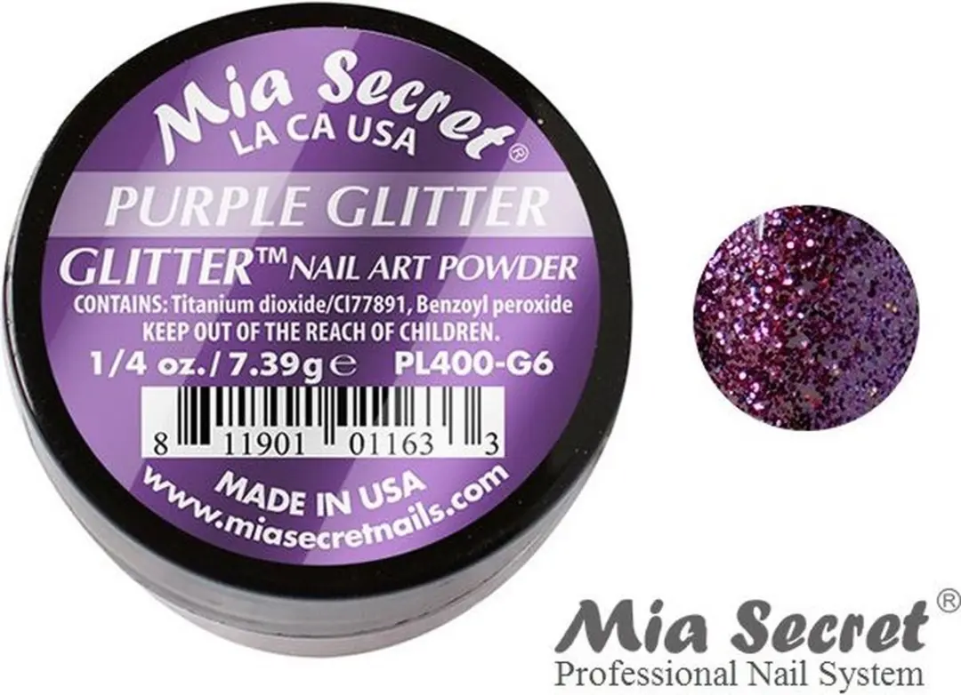 Mia Secret Acrylpoeder Purple 7.5ml