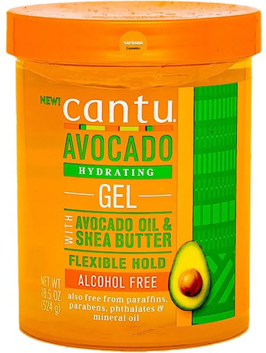 Cantu Avocado Hydrating Gel Flexible Hold 200ml
