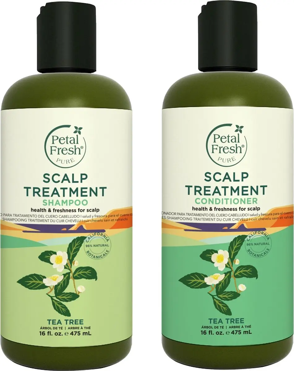 Petal Fresh Tea Tree Shampoo & Conditioner - 2x 475ml
