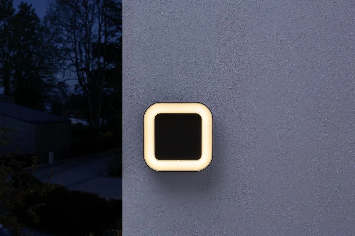 LEDVANCE Endura Style Square Wandlamp 13W - Warmwit - Aluminium - IP44 - afbeelding 6 van 6