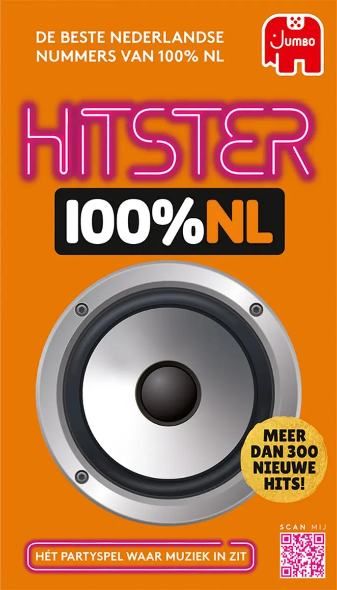 Hitster 1110100473 Partyspel - 300+ Kaarten - 2-12 Spelers