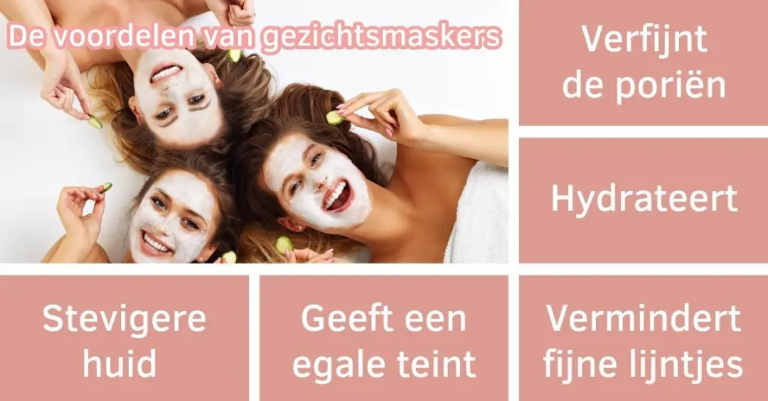 Mitomo Hyaluron & Lithospermum Gezichtsmaskers - 10 Stuks