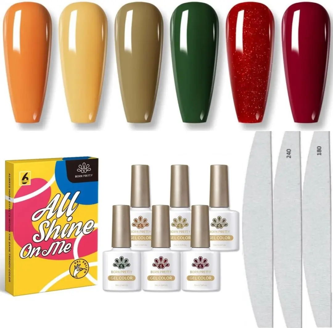 Born Pretty Gellak Set 6x10ml